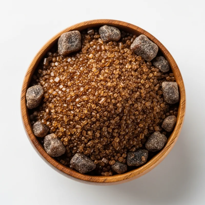 Esmer Şeker besin değerleri - 1 çay kaşığı (5g) başına 17 kalori