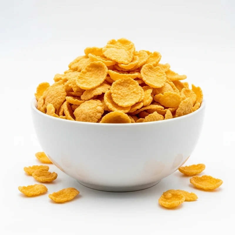 Mısır Gevreği besin değerleri - 1 porsiyon (11g) başına 39 kalori