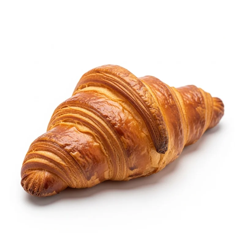 Kruvasan besin değerleri - 1 porsiyon (7g) başına 18 kalori