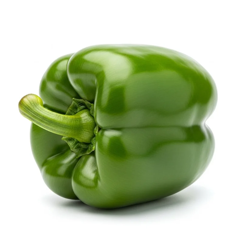 Yeşil Biber besin değerleri - 1 porsiyon (164g) başına 43 kalori