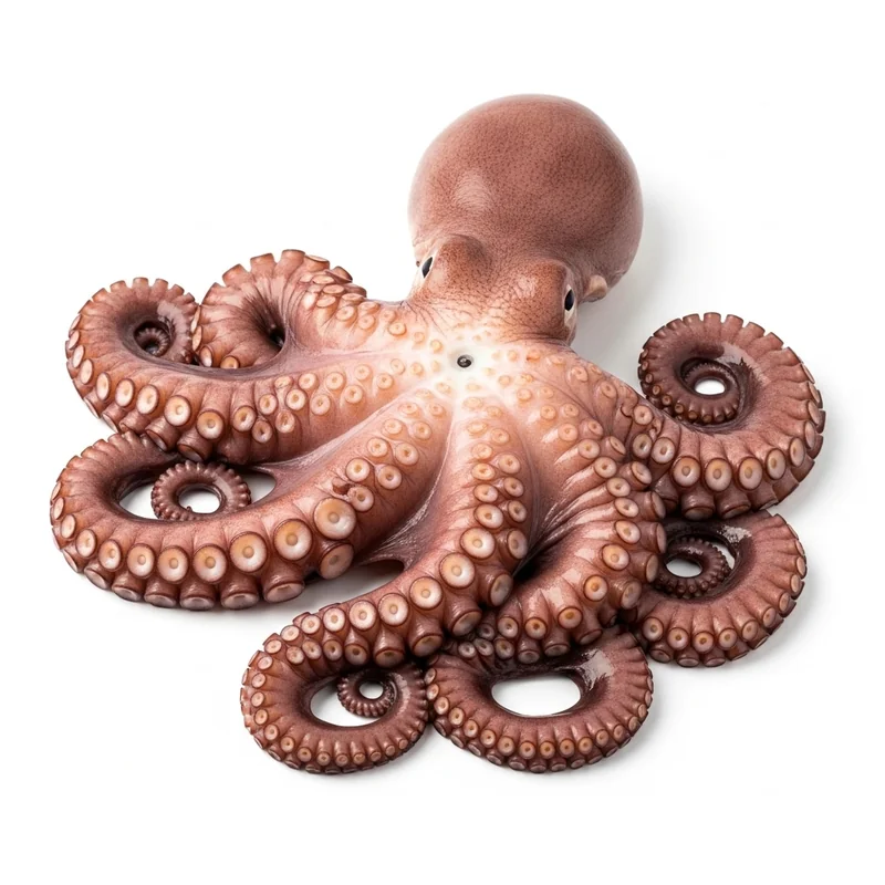 Ahtapot besin değerleri - 1 su bardağı (135g) başına 305 kalori