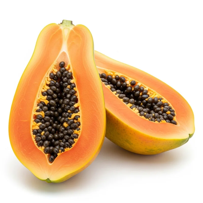 Papaya besin değerleri - 1 su bardağı (230g) başına 99 kalori