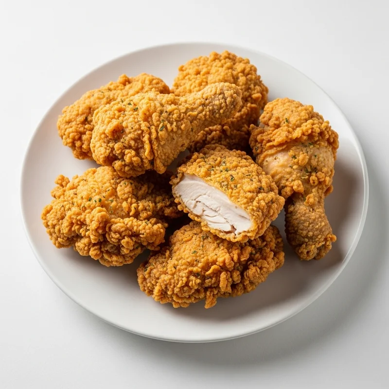 Kızarmış Tavuk besin değerleri - 1 porsiyon (85g) başına 177 kalori