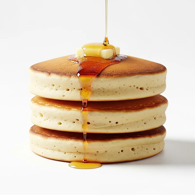 Pankek besin değerleri - 1 porsiyon (100g) başına 282 kalori