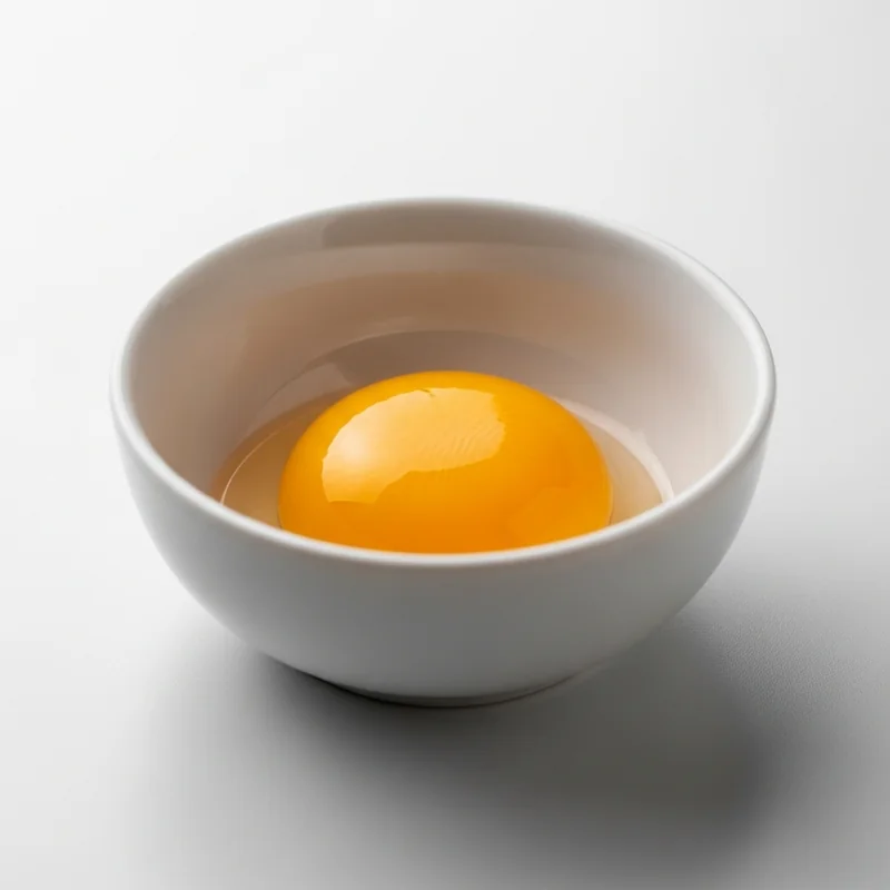 Yumurta Sarısı besin değerleri - 1 adet (17g) başına 56 kalori