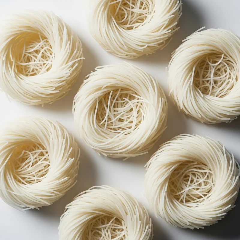 Noodle (Kuru) besin değerleri - 1 porsiyon (57g) başına 207 kalori